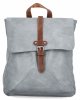 Plecak Damski w Stylu Vintage firmy Herisson Jasno Szary